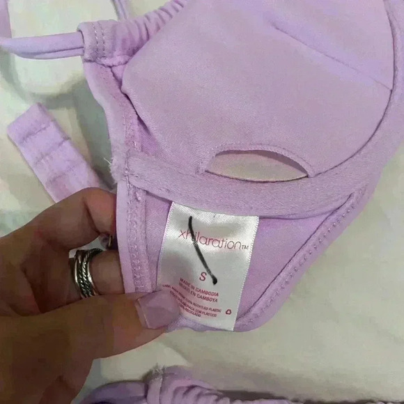 Xhilaration Lilac Bikini 2 piece set - Picture 6 of 6